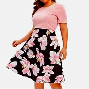 Oxiuly NEW Fit and Flare Dress